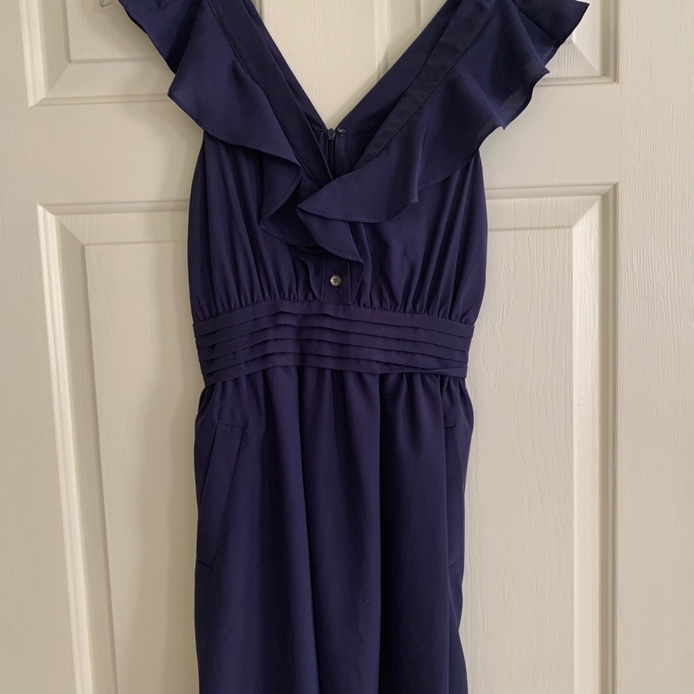 BCBG purple-violet dress